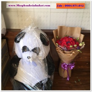 Combo Bánh Kem & Hoa Tươi - MM94